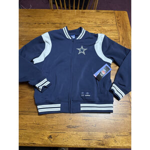 Dallas Cowboys NFL Classic Super Bowl Fleece Jacket Adult Medium